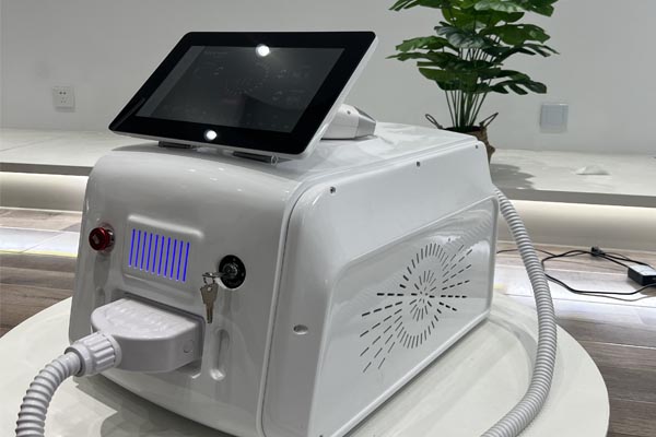 2 New models - KM brand 4K portable diode laser hair removal machine with 2022 version handpeice with LCD